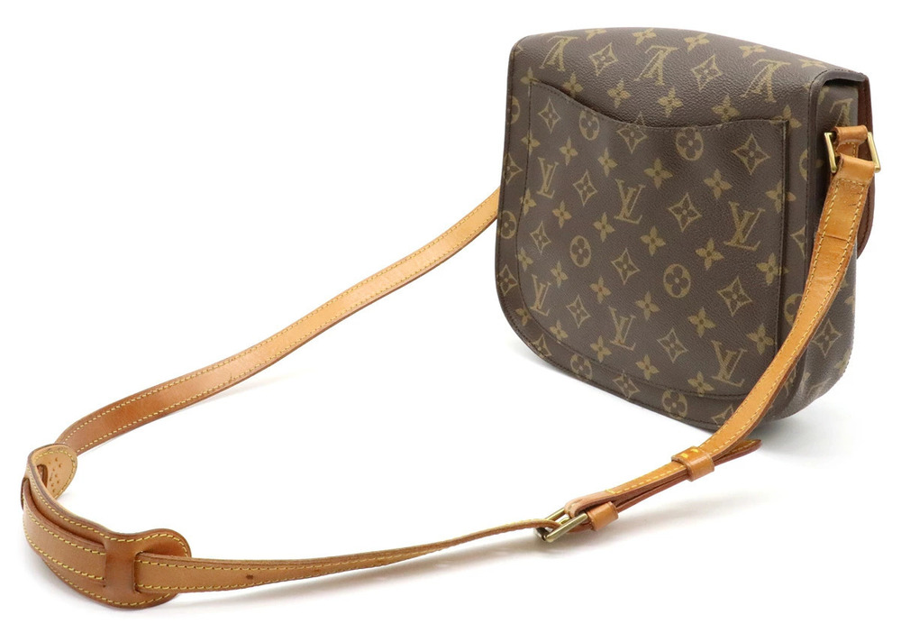 Louis Vuitton Crossbody Bag Saint Cloud Shoulder Monogram Brown